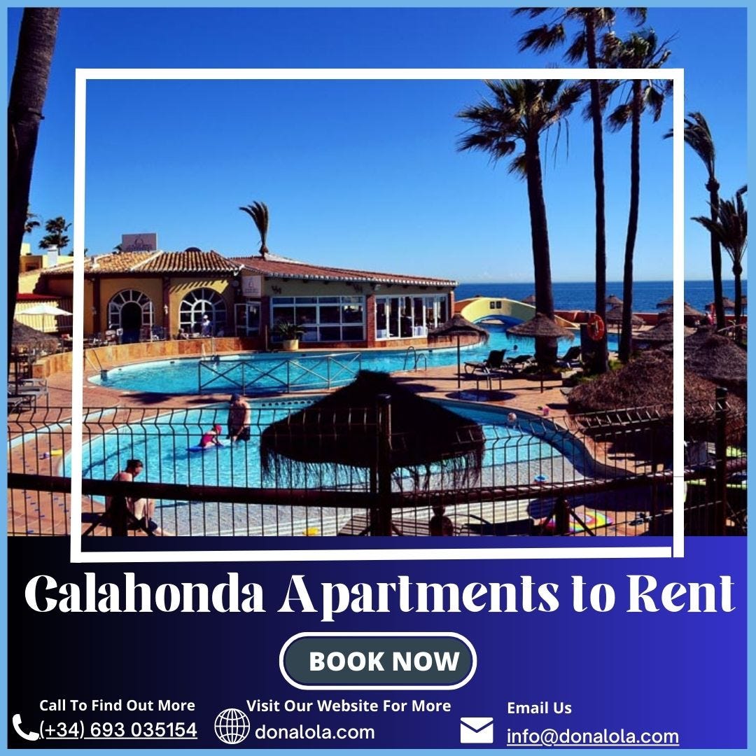 Calahonda Apartments to Rent Convenient and Comfortable Dona Lola