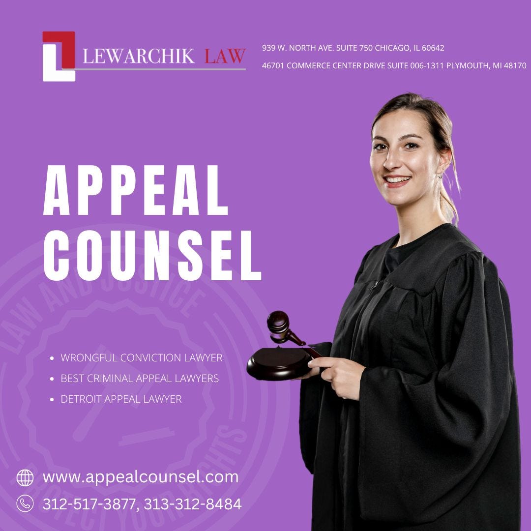 Wrongful Conviction Lawyer | Appeal Counsel - appealcounsel - Medium