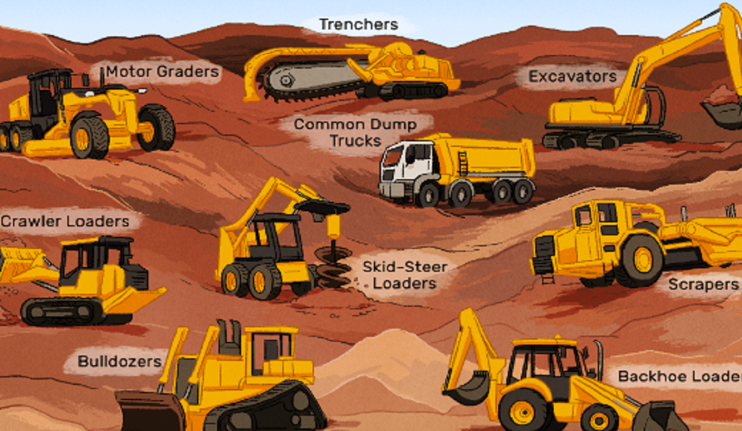 Types of Construction Equipment. Heavy-duty vehicles specifically for…, by  WhoSells HeavyEquipment