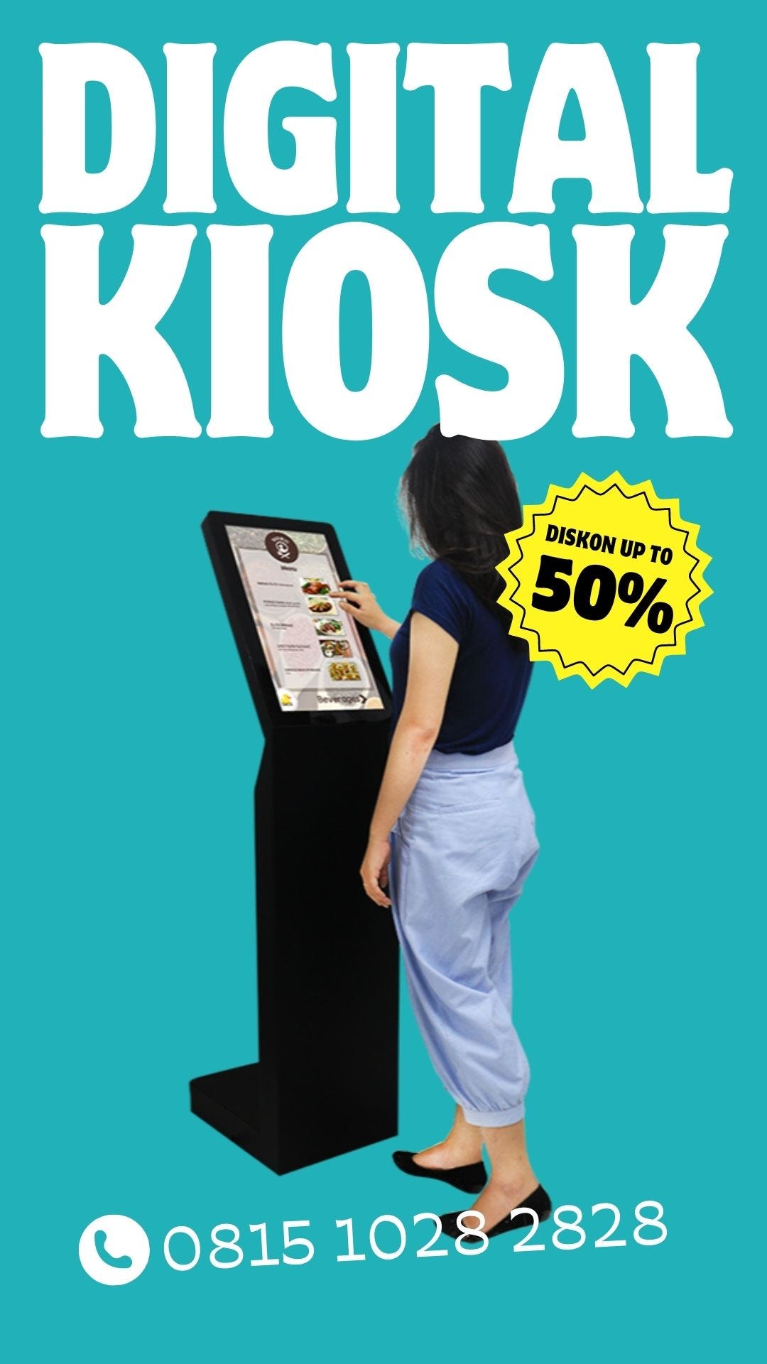 Tersedia! Kiosk Antrian Berkualitas Kantor Jakarta, WA 081510282828
