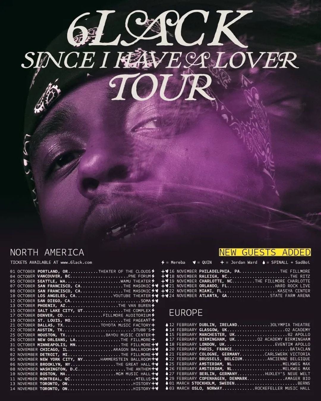 @6lack’s SIHAL Tour stop in Toronto: Healing was definitely the intention
