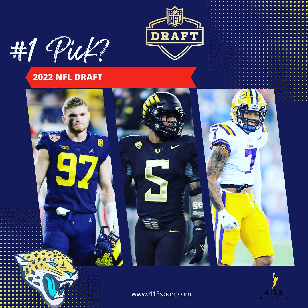 2022 NFL Mock Draft Who will your team pick? by Justin Thompson Medium