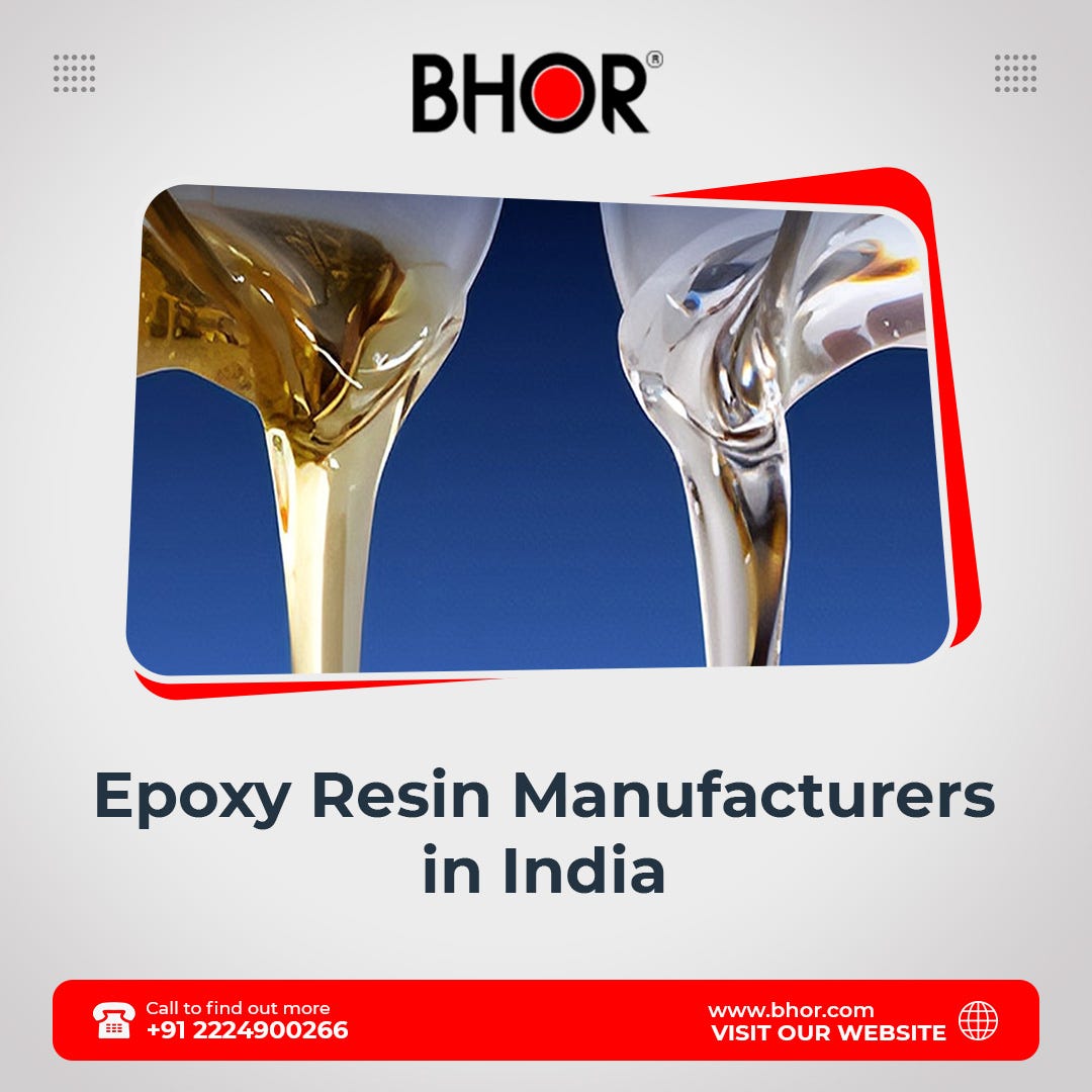 Exploring the High-Quality Epoxy Resin Manufacturers in India | by Reena  Verma | Medium