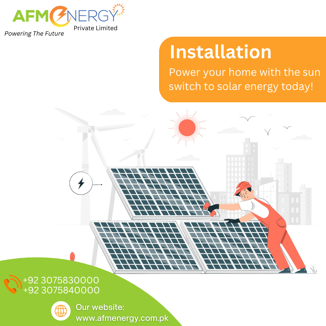 Best Installation of solar panel Lahore installation of solar panel