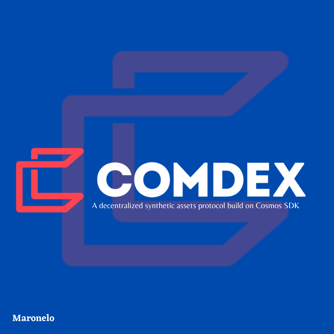 What is Comdex ?. Comdex is a decentralized synthetic… by