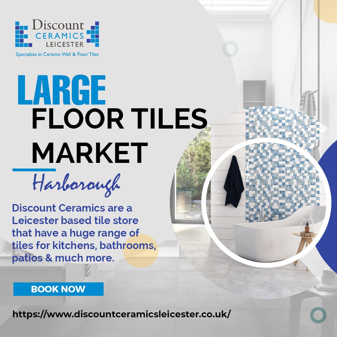 Do you want to update your flooring? Discount Ceramics Leicester has