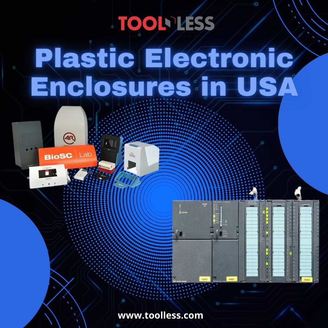 Electronic Enclosures Made of Plastic Tool Less Plastic Solutions