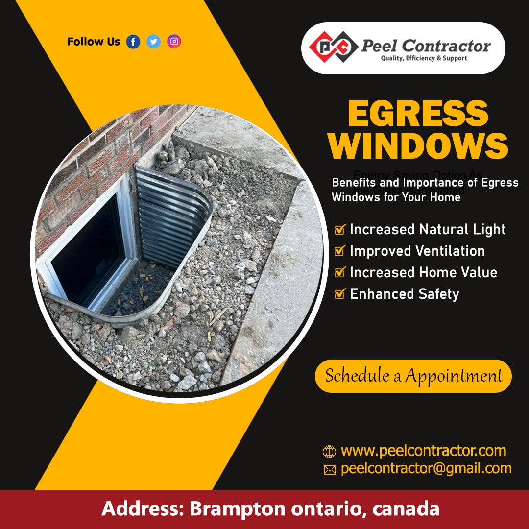 What are Egress Windows?. Egress windows are windows that provide… | by