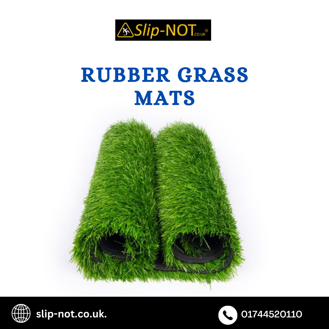 How to Choose Rubber Grass Mats. Slip Not’s rubber matting for grass is
