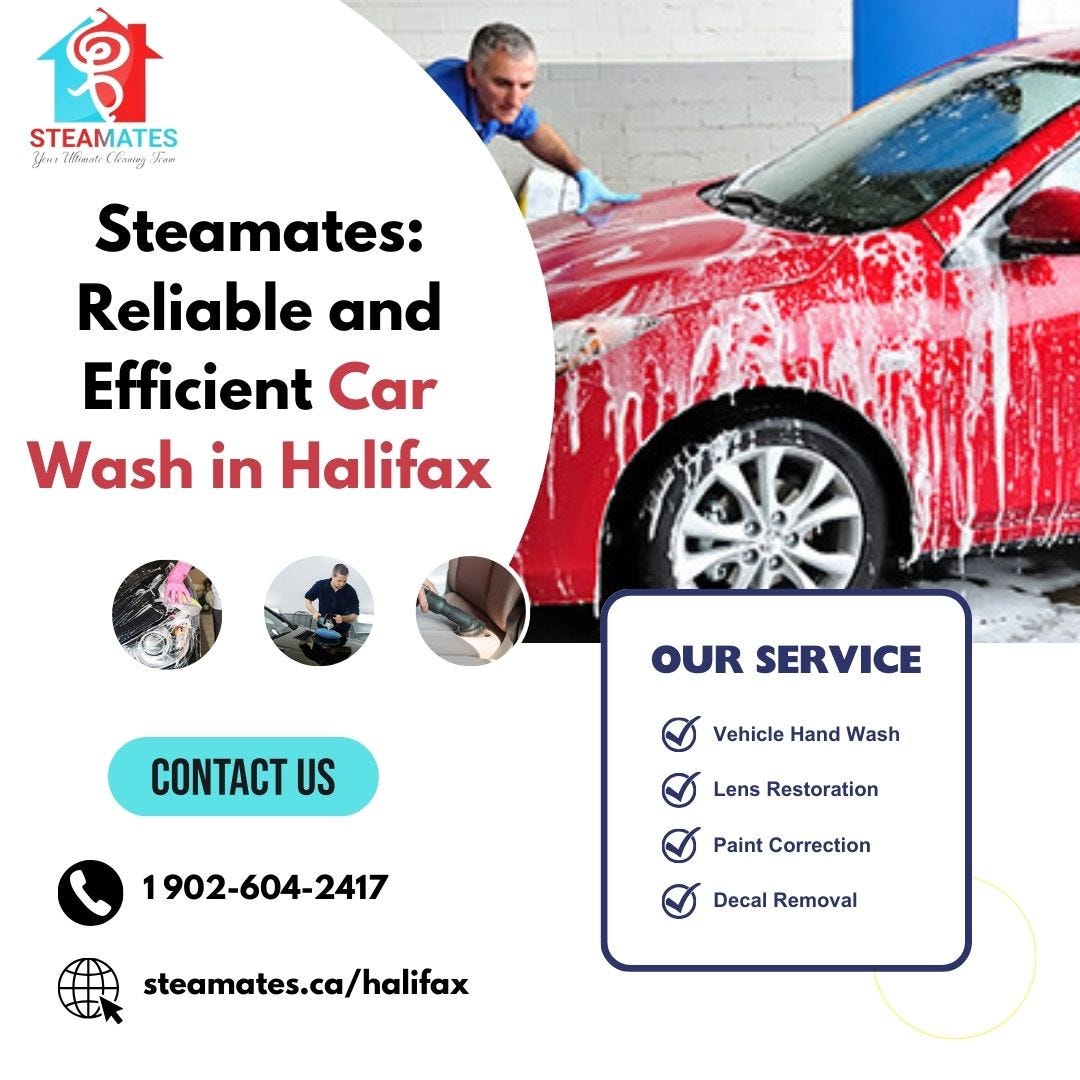 Steamates Reliable and Efficient Car Wash in Halifax Steamates Medium