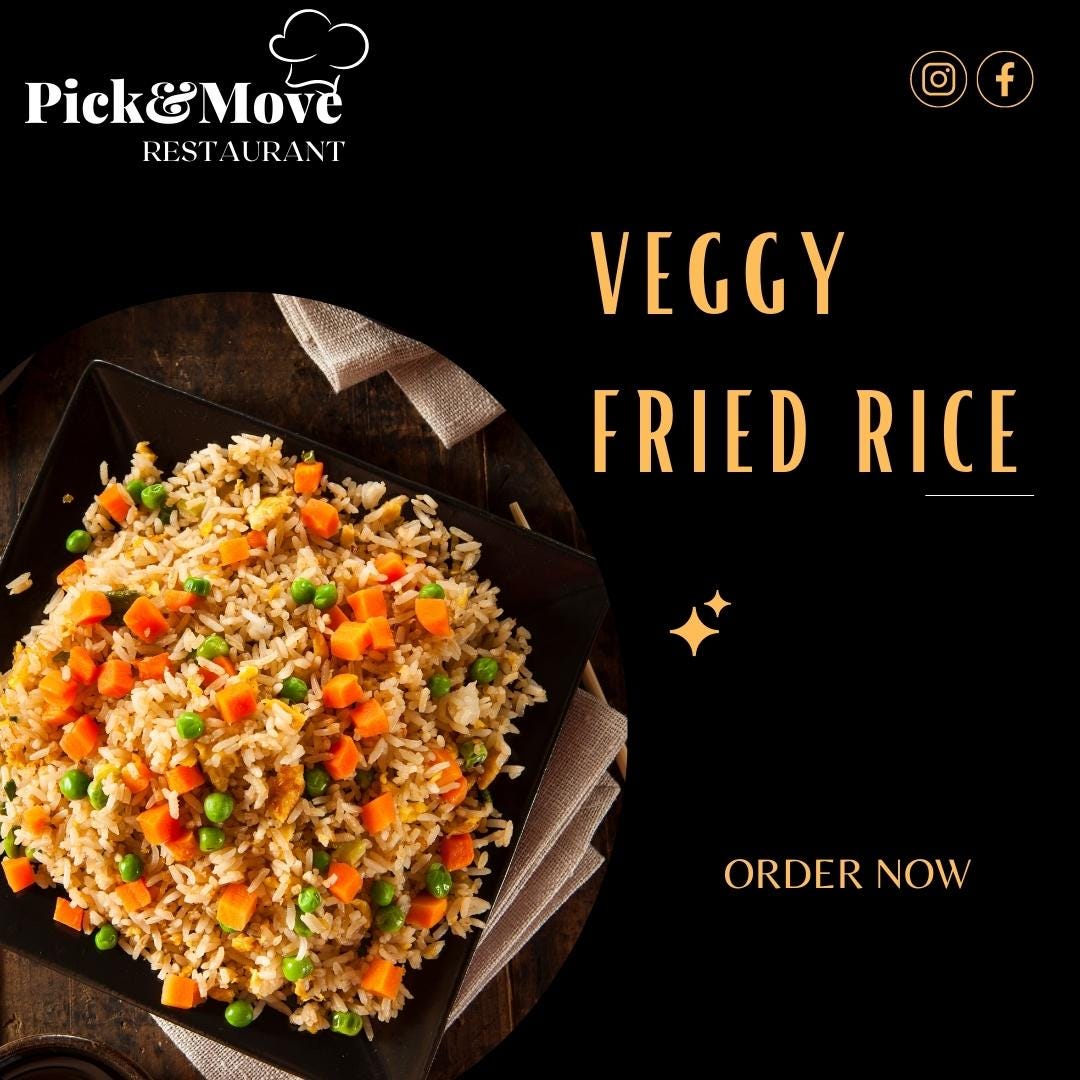 Best Fried Rice Pick and move restaurant in vijayawada Medium