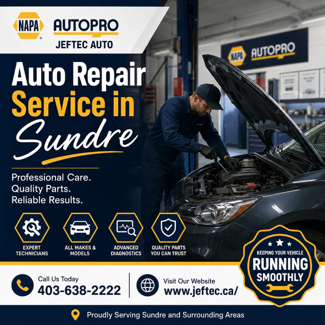 Auto Repair Service in Sundre for Reliable Car Care