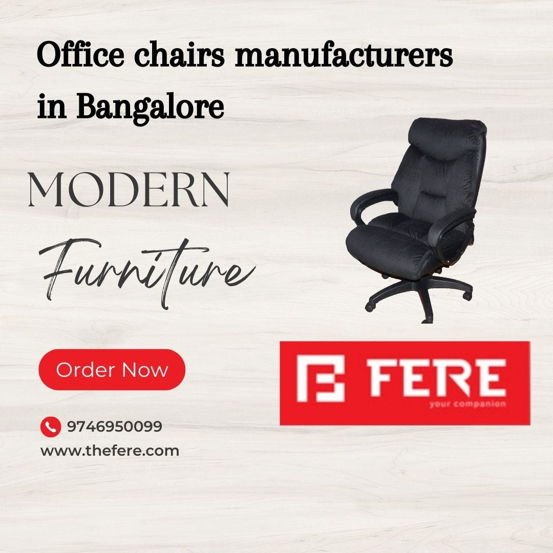 The History of Office Chairs Manufacturers in Bangalore in Under 2