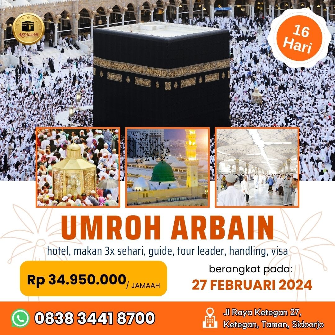 Biaya Umroh 2024 Surabaya Februari Harga Rp 34.950.000, by Oni