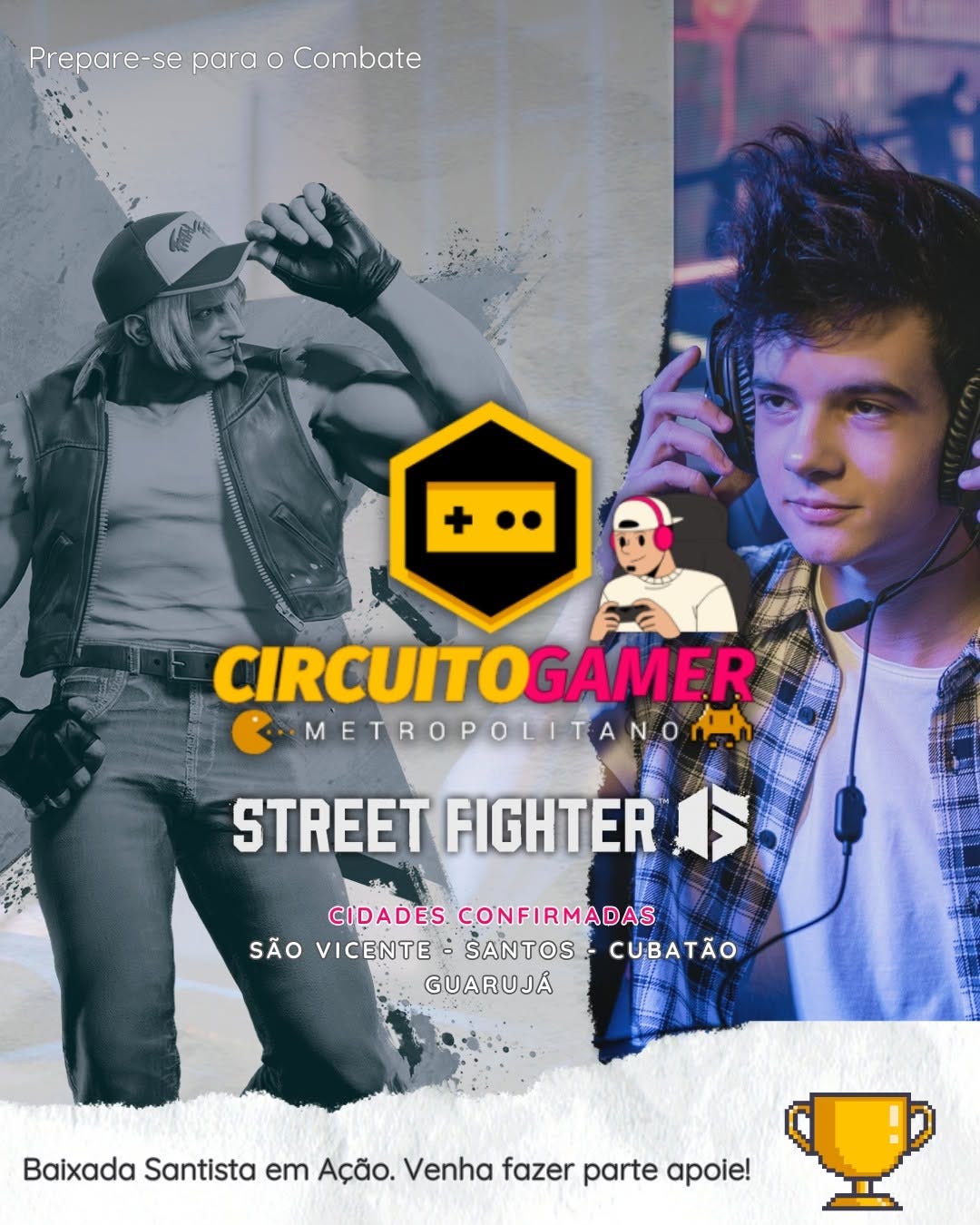 [eSports] Visando fomentar o esporte eletrônico na Baixada Santista vem aí, o Circuito Gamer…