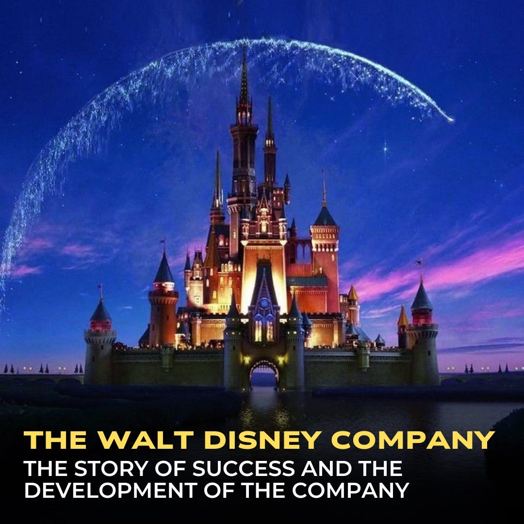 The Walt Disney Company – the story of success and the development of the  company | by Strifor® License Broker | Medium