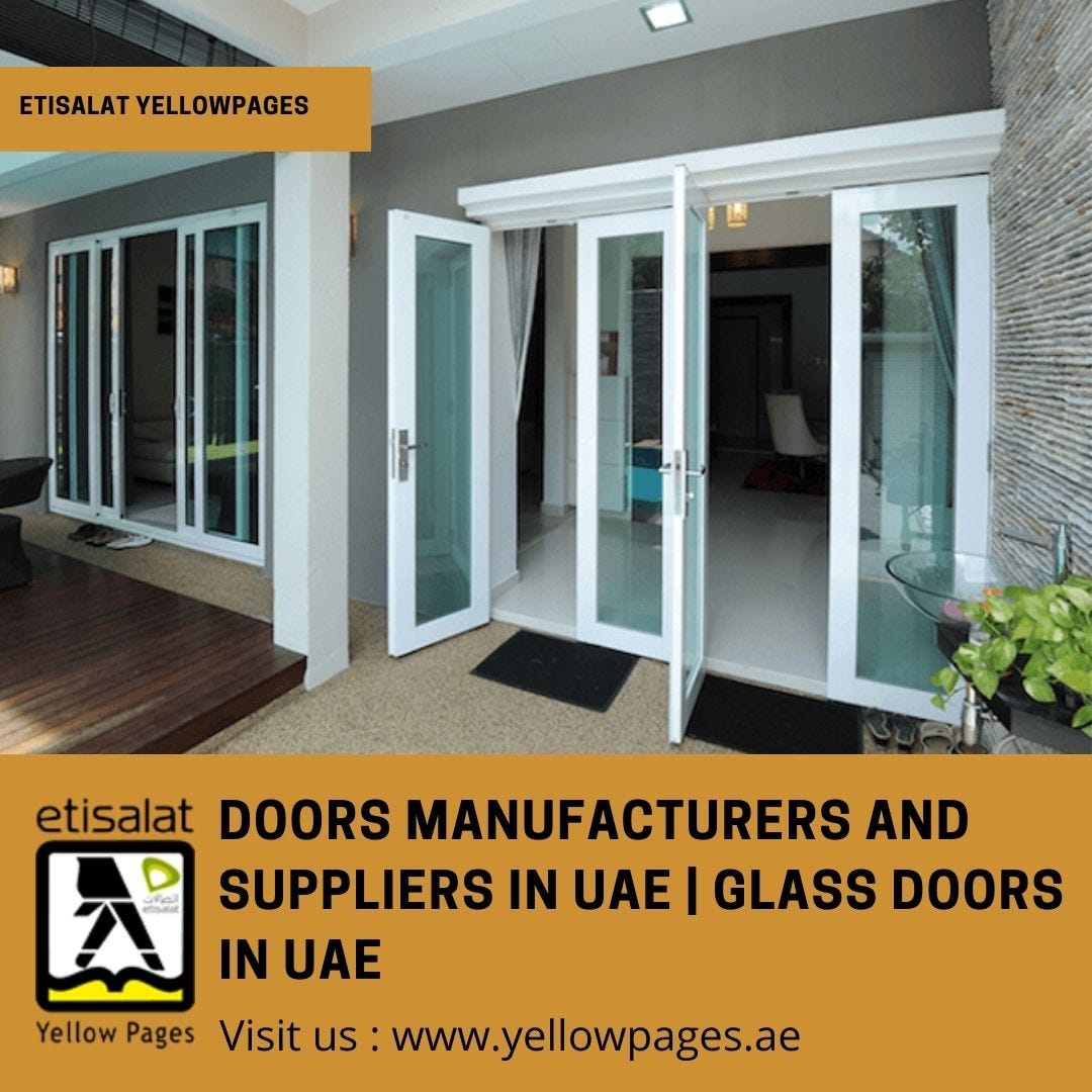 Doors Manufacturers and Suppliers in UAE Glass Doors in UAE Tom