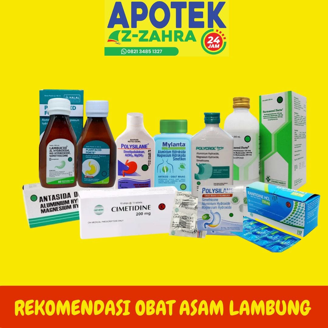 Distributor Obat Maag Herbal Apotek AzZahra 24 Jam Dekat Sini