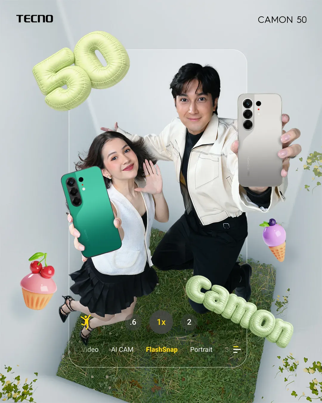 Tecno Indonesia Resmi Umumkan Harga Tecno Camon 50 Series!