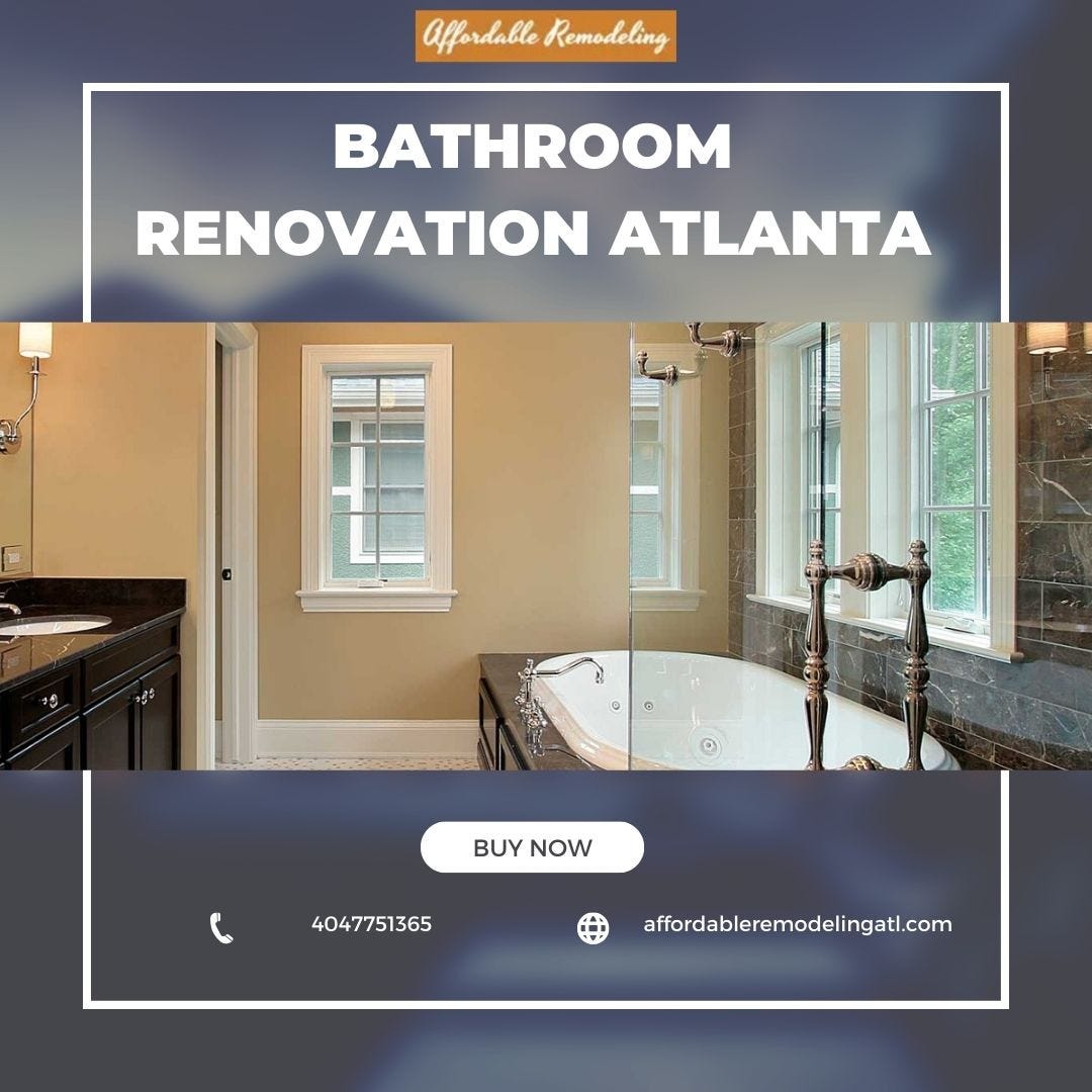 Stunning Bathroom Renovation in Atlanta: Transform Your Space - Affordable Remodeling - Medium