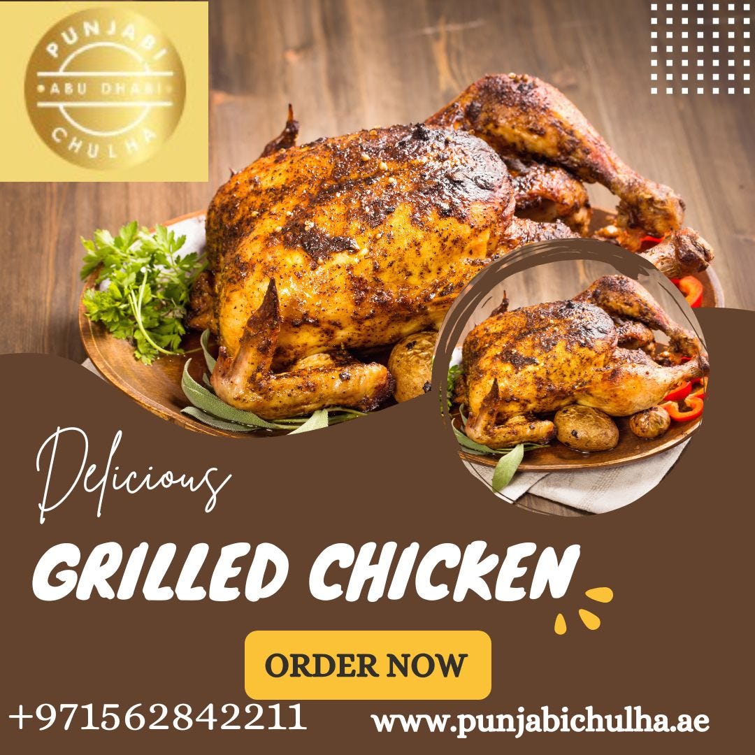 Try our Perfectly Grilled Chicken and Kebabs in Abu Dhabi PUNJABI