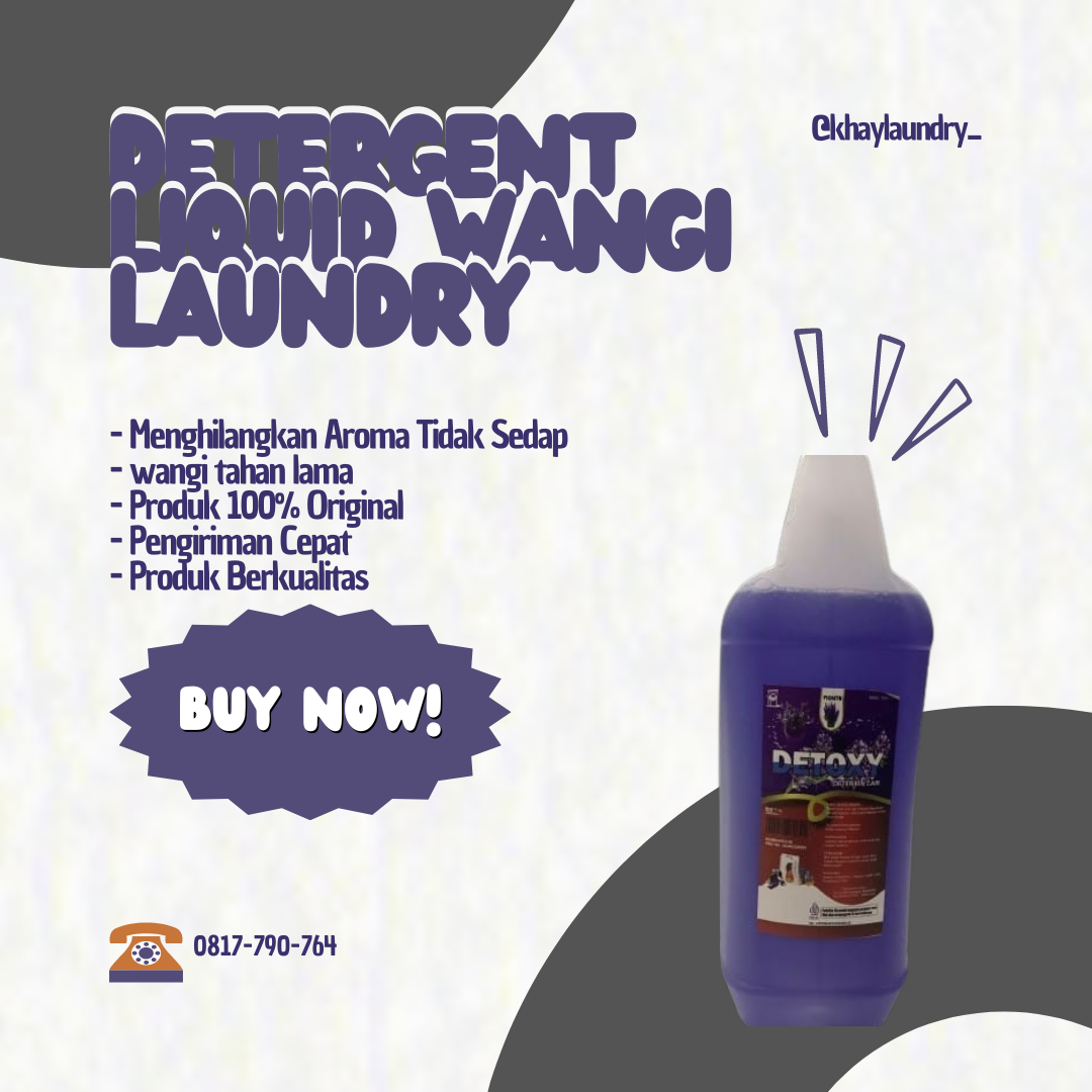 DETERGENT LIQUID WANGI LAUNDRY CALL 0817790764 Deskripsi KLIK https//wa.me/62817790764