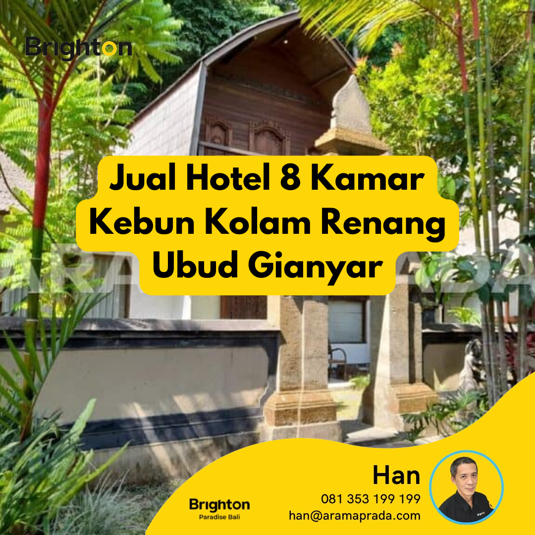 Jual Hotel 8 Kamar Kebun Kolam Renang Ubud Gianyar By Han Brighton jual-hotel-8-kamar-kebun-kolam-renang-ubud-gianyar-by-han-brighton