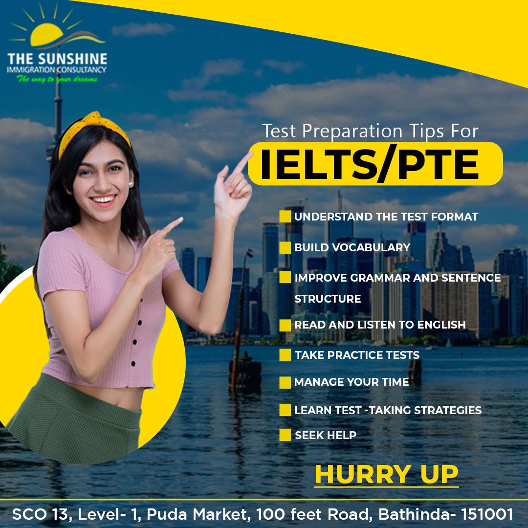 5 Tips To Ace Your Ielts Pte Exam Strategies For Success By The Sunshine Immigration 5212