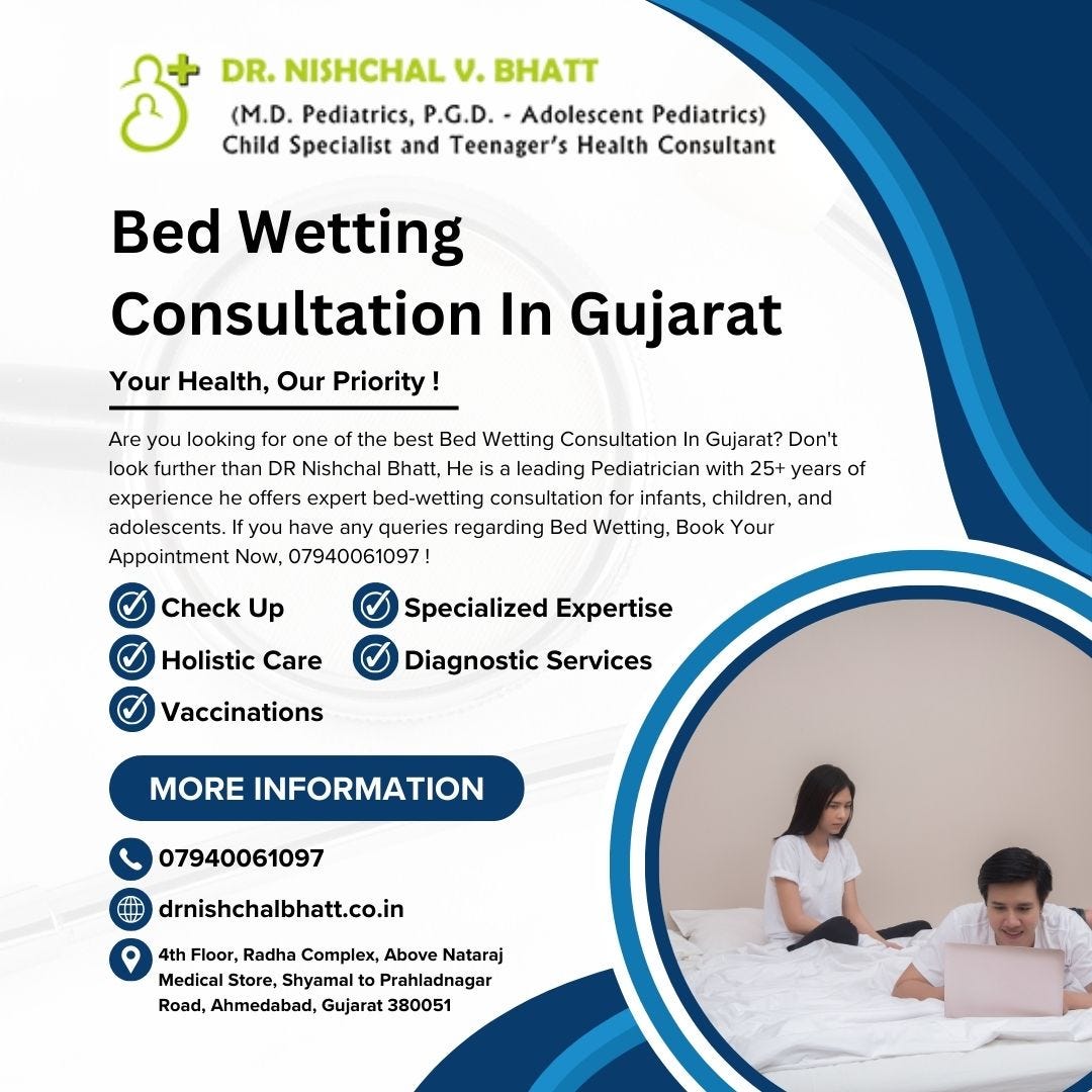 Bed Wetting Consultation In Gujarat