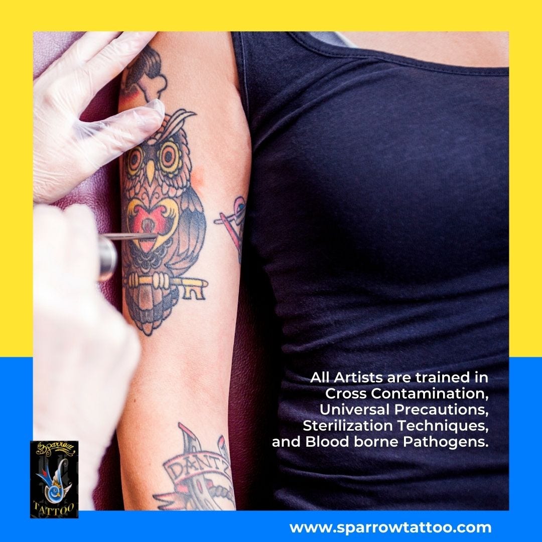 Vibrant ink tattoo