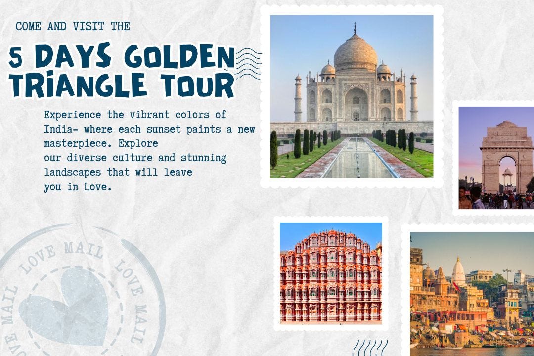 Golden triangle tour 5 Days By Golden Traingle Tours in India Company ...