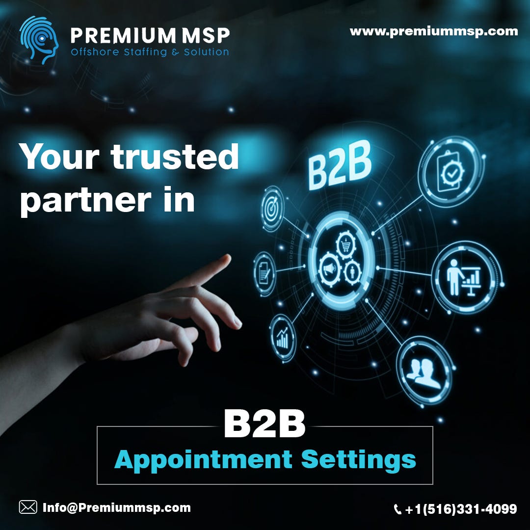 B2B appointment setting companies in USA - Premium MSP - Medium