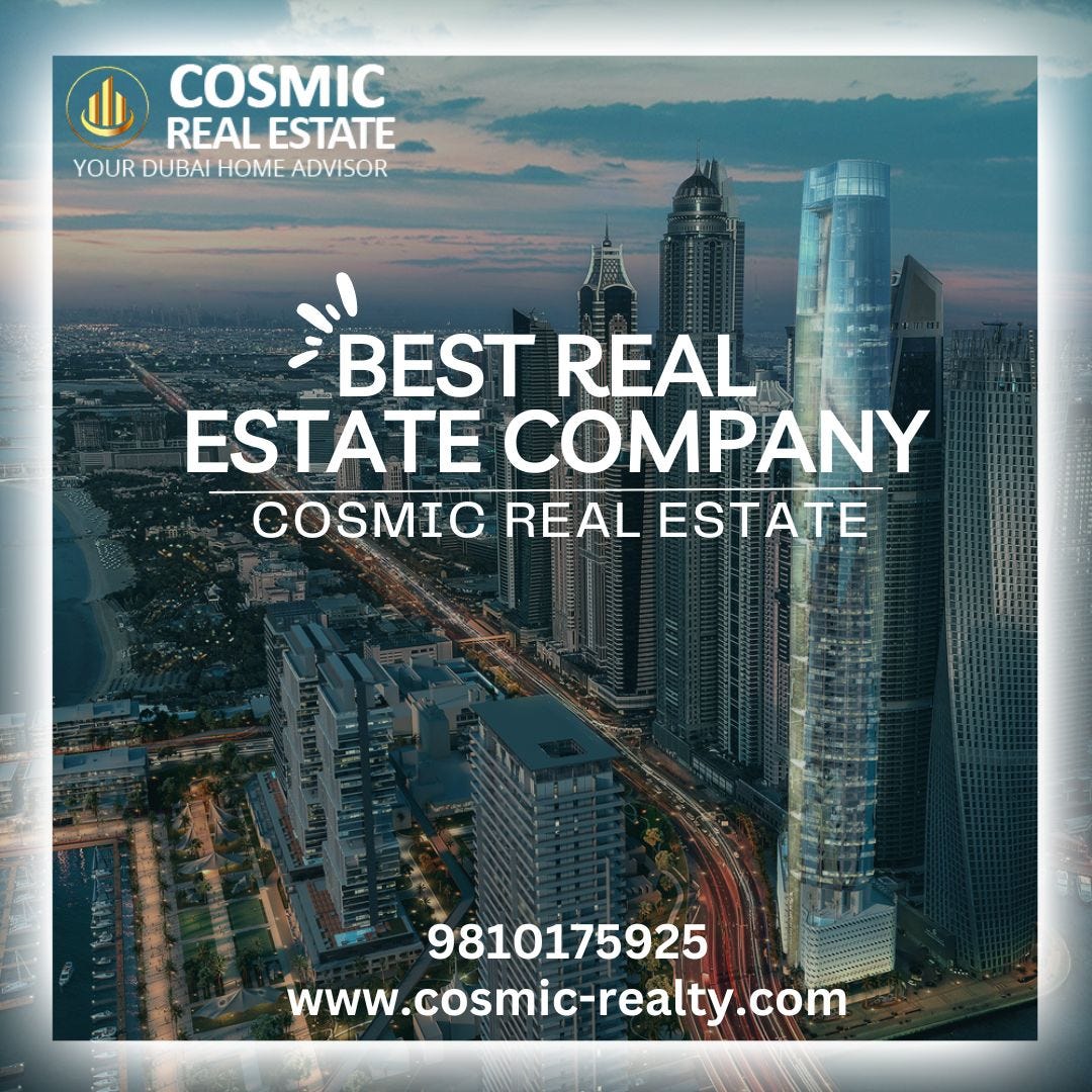 Best Real Estate Company — Cosmic Real Estate Cosmic Real Estate Medium