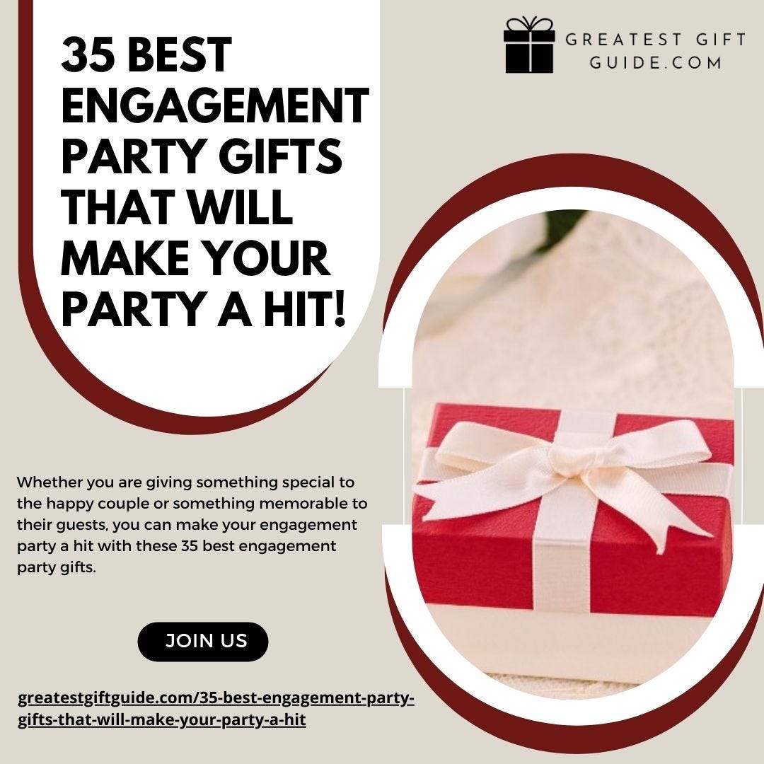 35 Best Engagement Party Gifts That Will Make Your Party a Hit