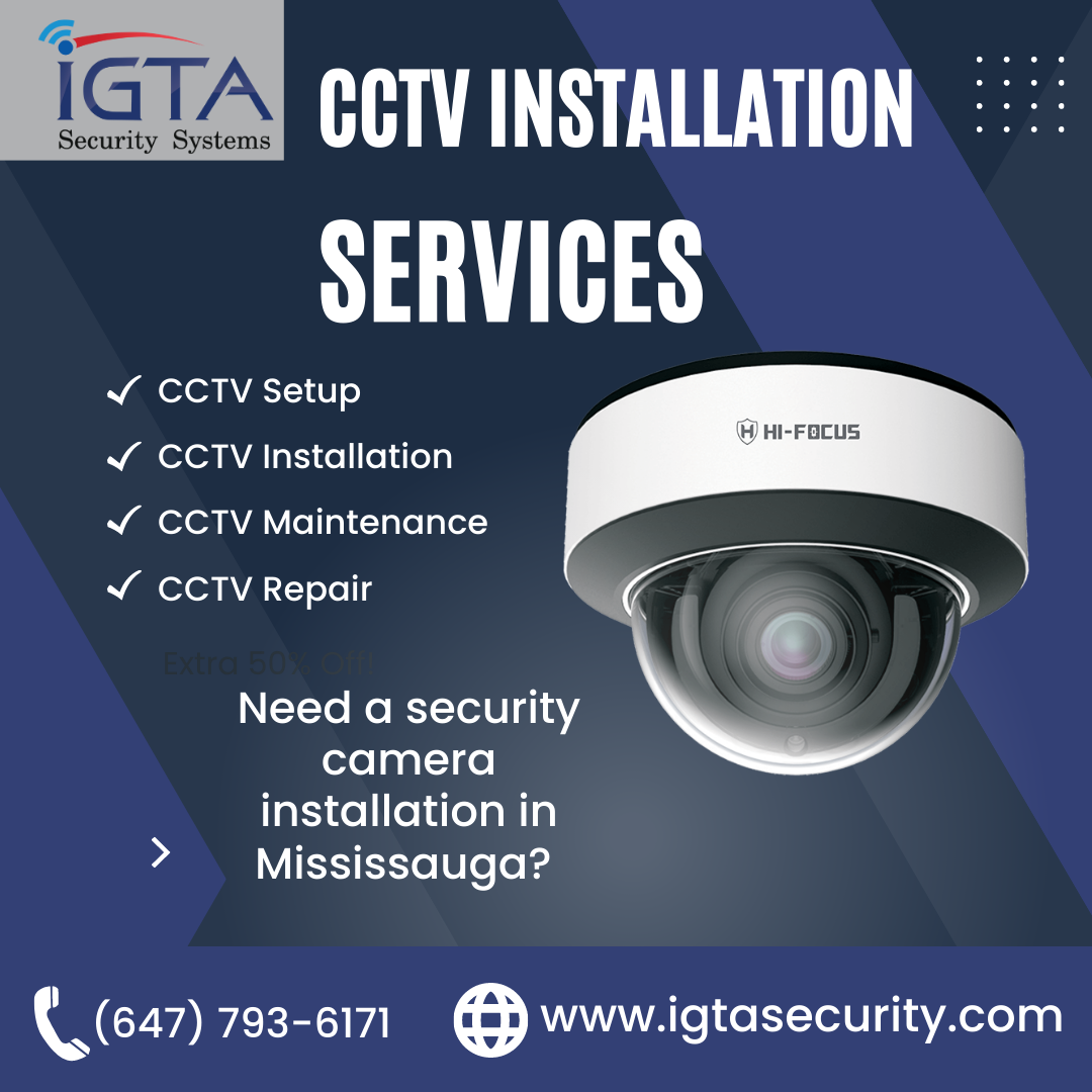 Security Camera Installation Mississauga Toronto Canada iGTA