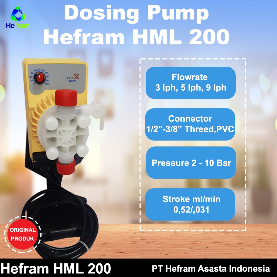 Dosing Pump Ga — Hefram HML 200 Ikhsanhefram Medium