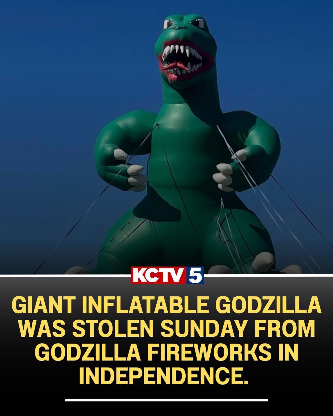 Godzilla Has Gone Missing and Frankly I’m Not OK