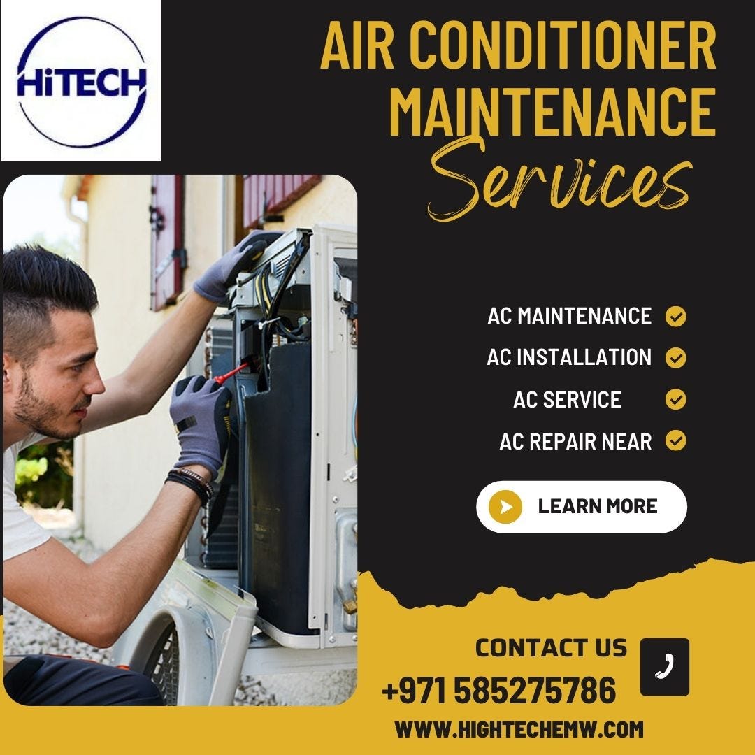 Best Air Conditioner Maintenance in Dubai High Tech