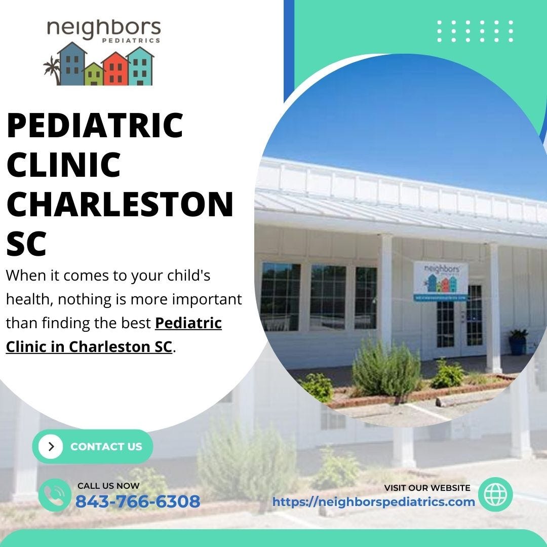 Neighbors Pediatrics is the Best Pediatrician Office in Charleston