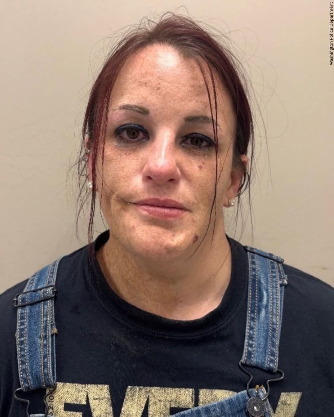A North Carolina woman was arrested after police said she left two young children in a hot car…