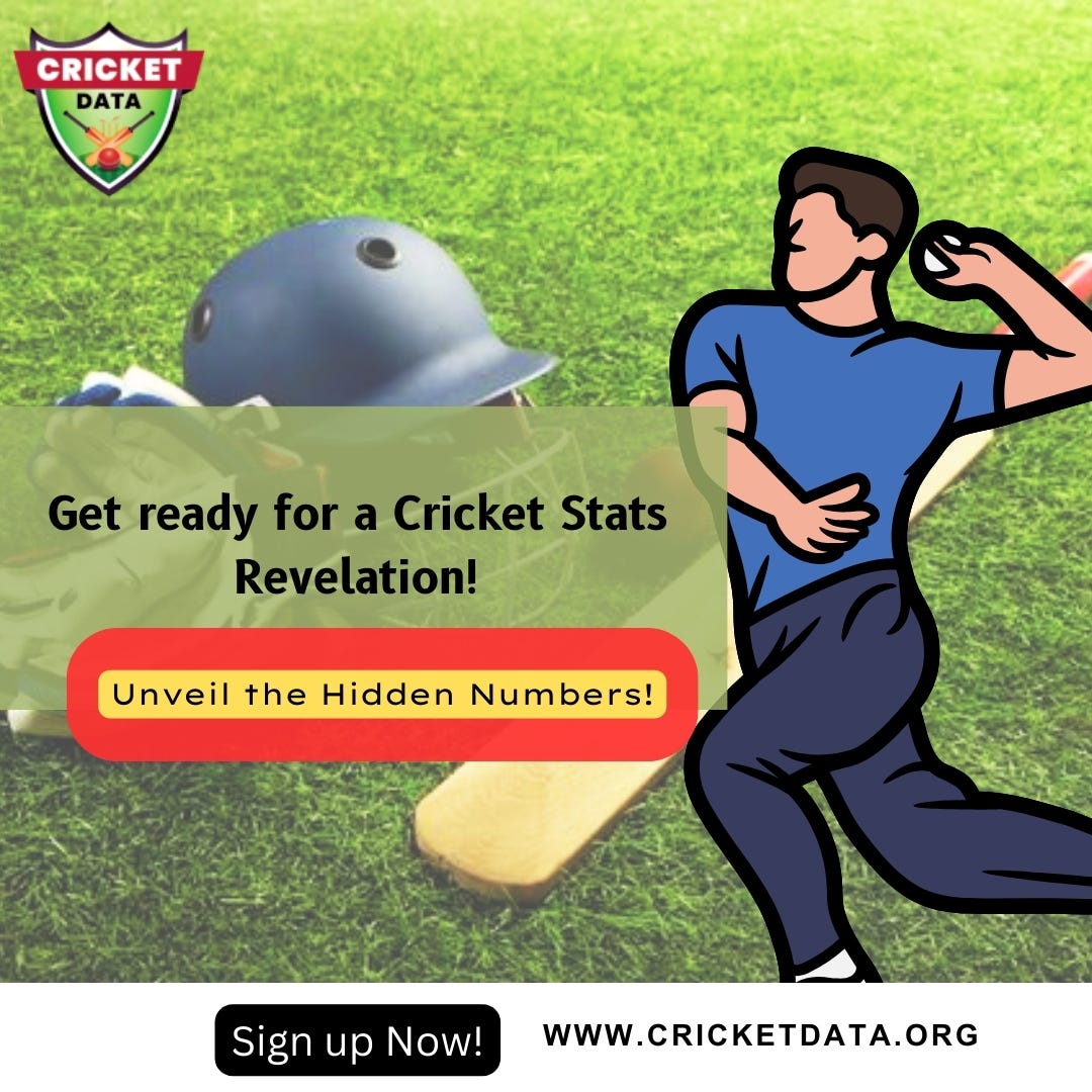 Free Cricket data API Cricket Data API Medium