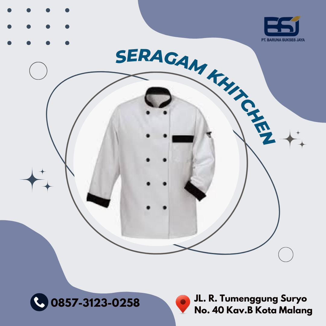 NYAMAN DIPAKAI! | 0877 1146 7181 | SERAGAM KITCHEN | MALANG