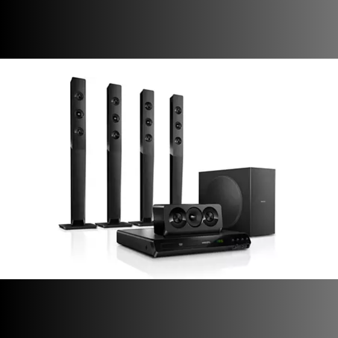 Philips Home Theatre 5.1. Powerful cinematic surround sound with… by