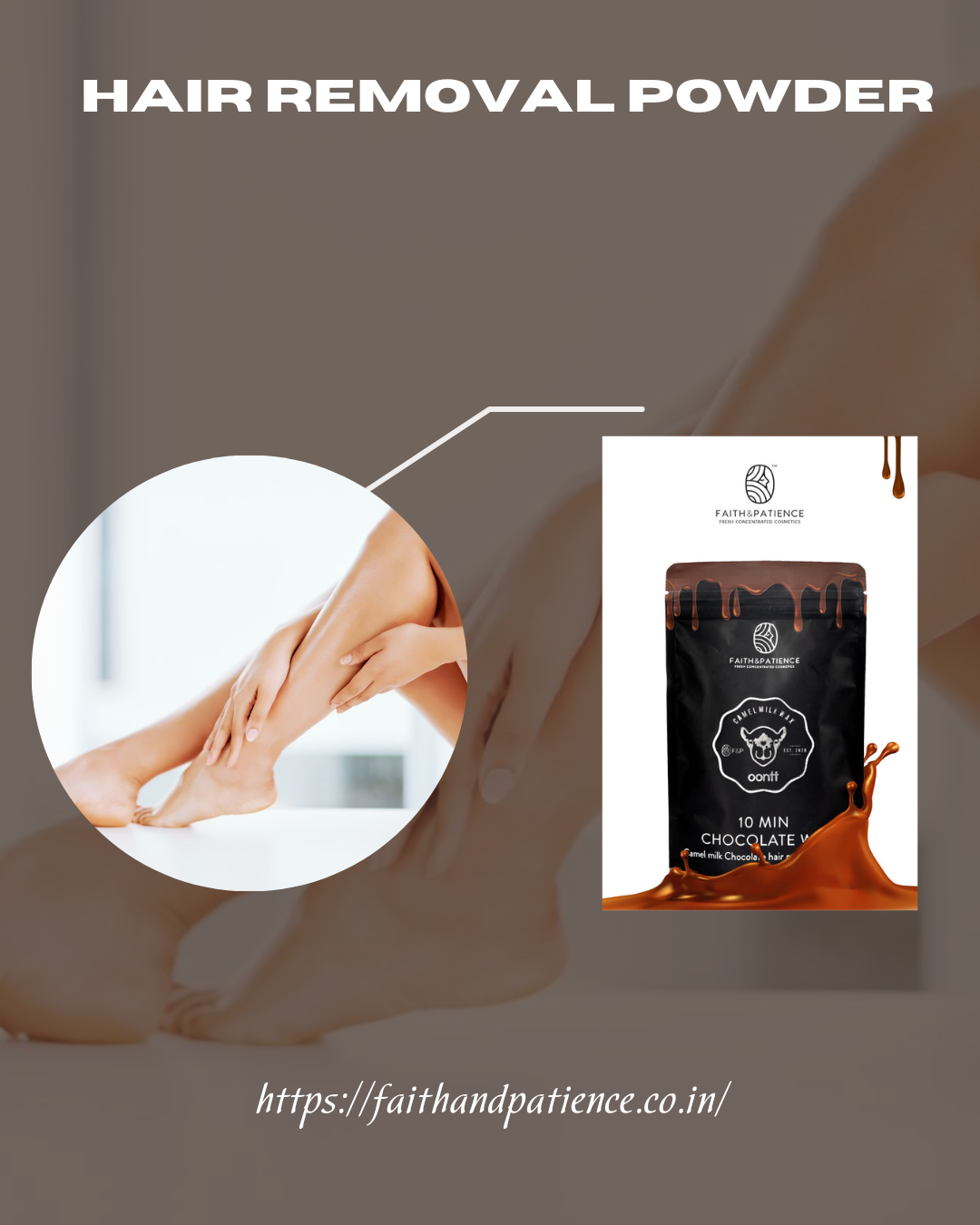 Nature’s Beauty Secret Herbal Wax Powder by Faith And Patience Medium