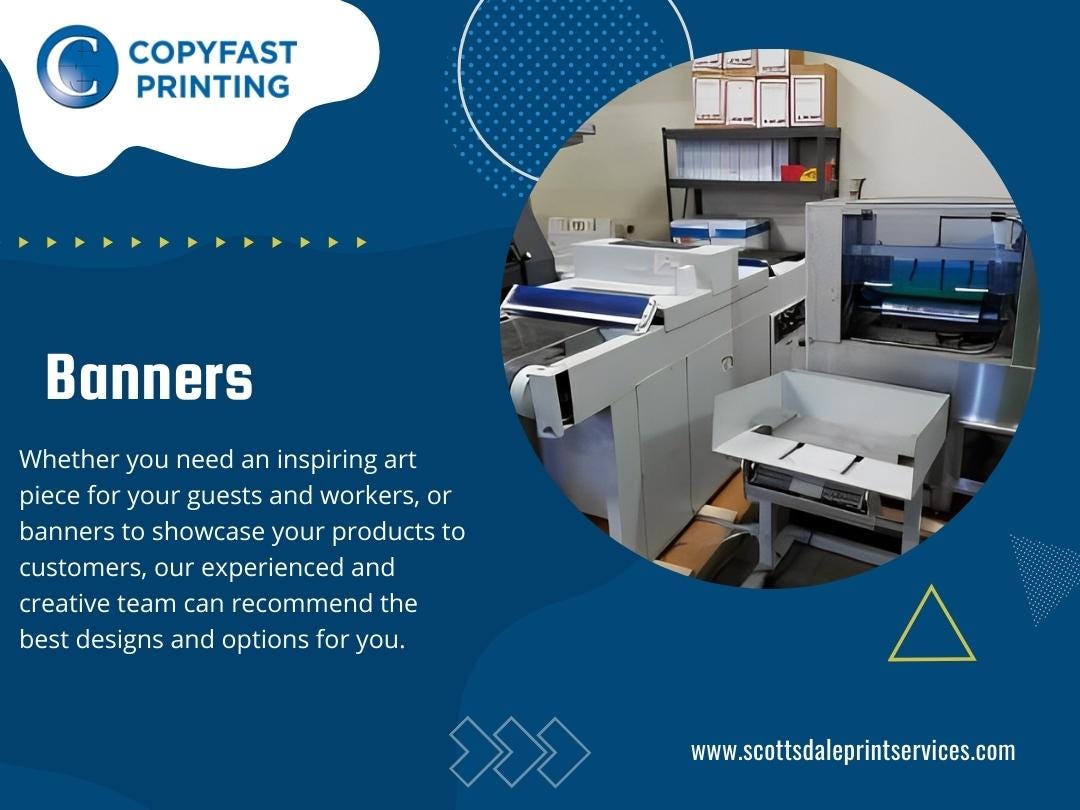 Banners Phoenix - COPYFAST PRINTING CENTER - Medium