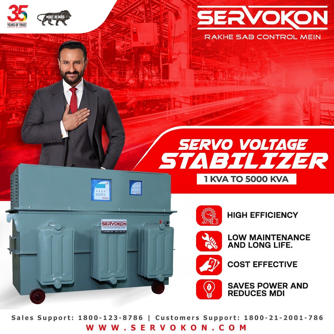 Servo Voltage Stabilizer Servokon servokon stabilizer Medium