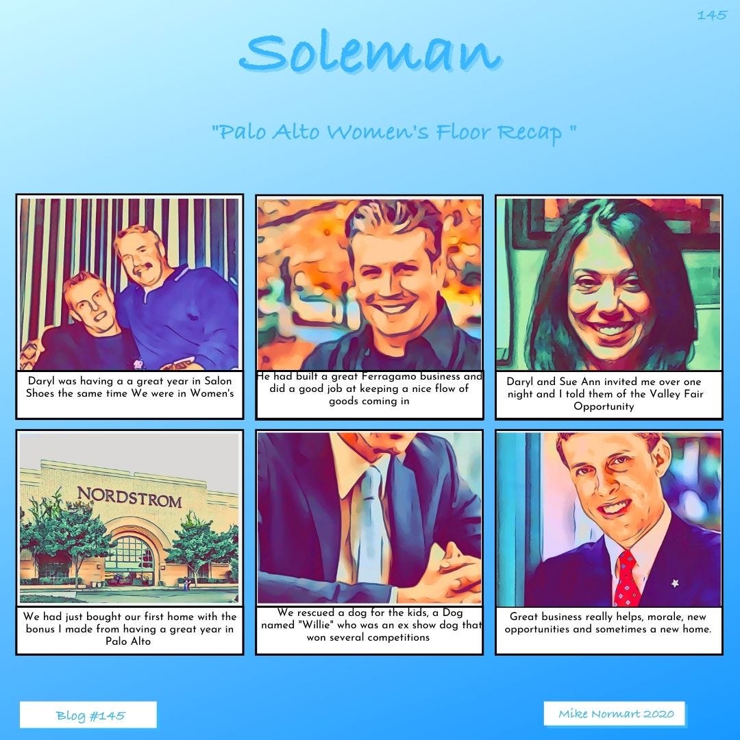 Palo Alto Womens floor recap. My Journey in the Footwear Industry… by