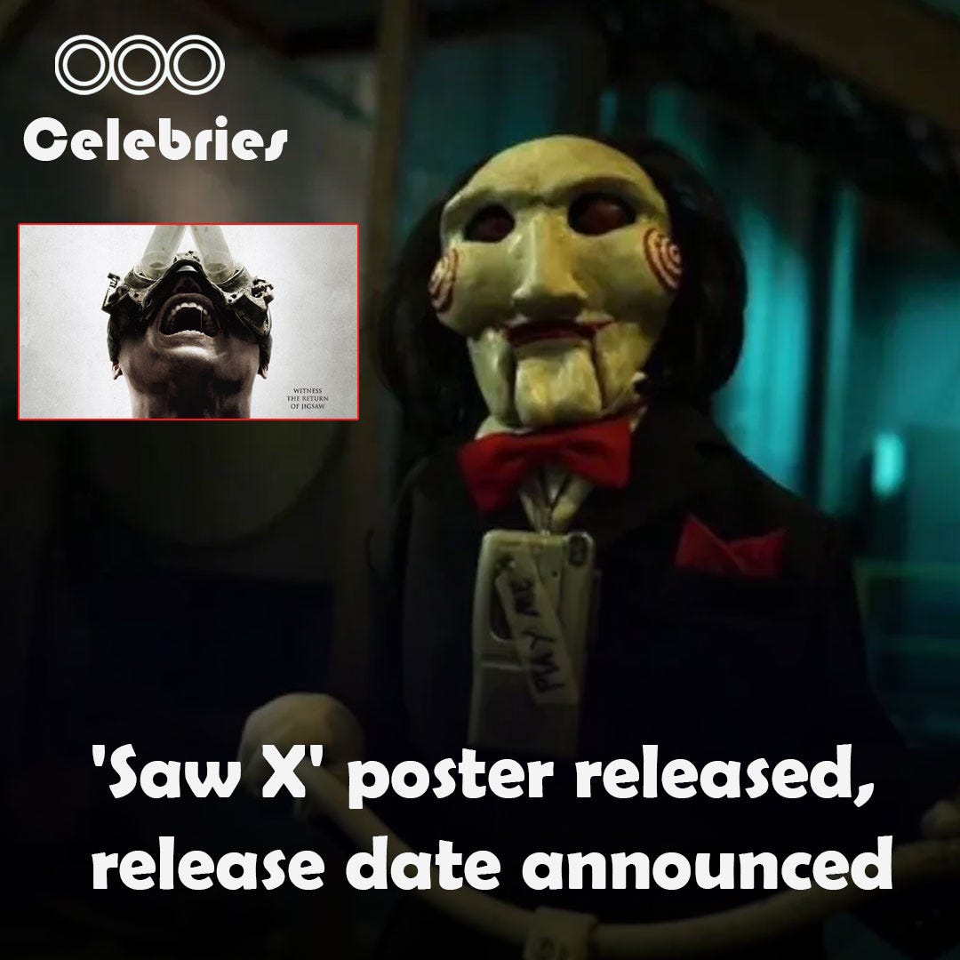 ‘Saw X’ poster released, release date announced Arshad FML Medium