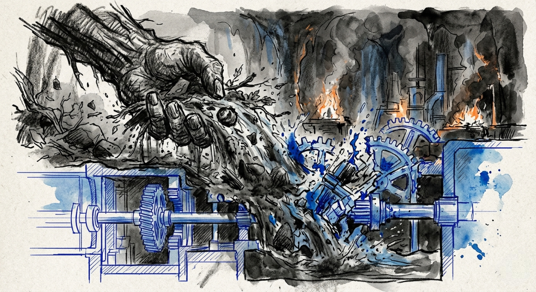 “Progress is not about how fast you move, but about how far you have come.” Art Sketch by Misselbereth