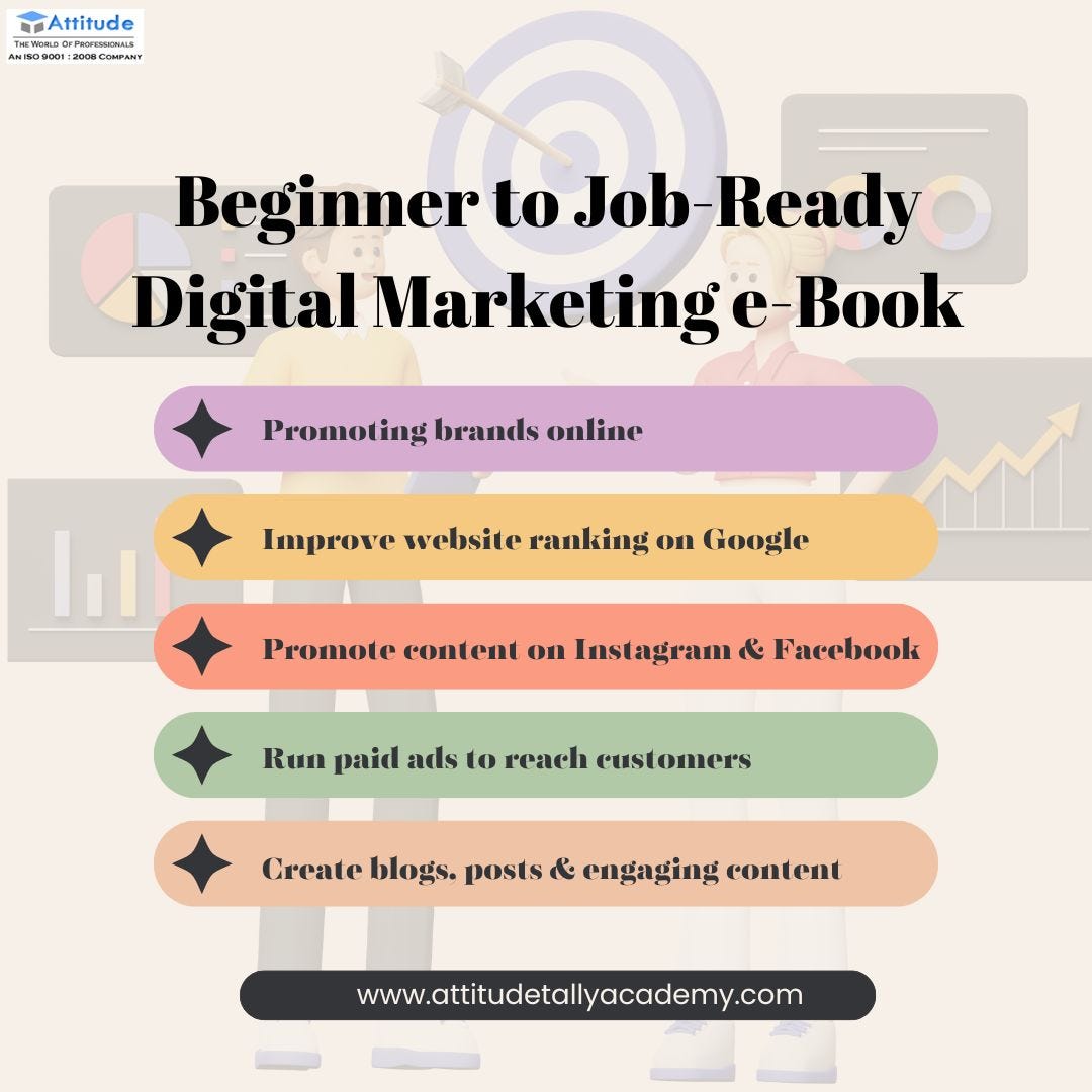 Beginner to Job-Ready Digital Marketing e-Book